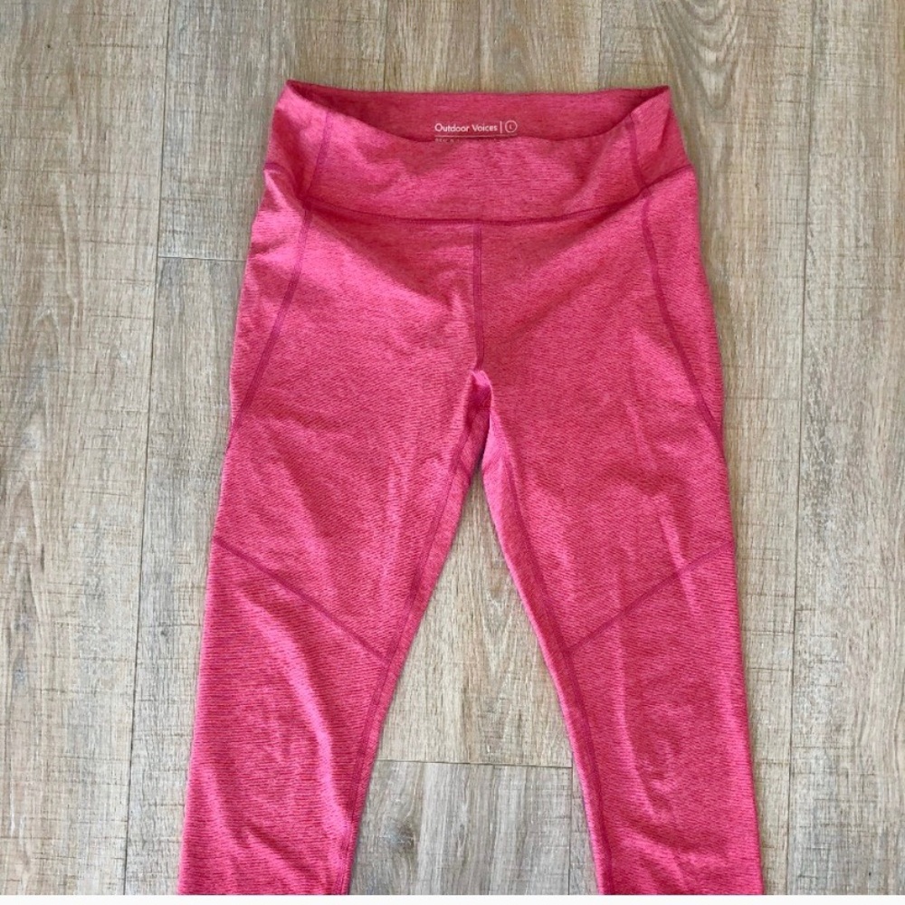 Outdoor Voices 3/4 warm up leggings